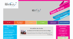 Desktop Screenshot of ensemblescolaire-saintbruno.com